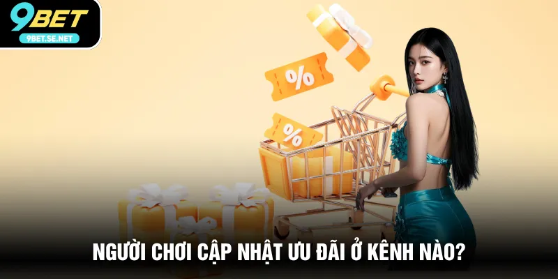 Người chơi cập nhật ưu đãi ở kênh nào?